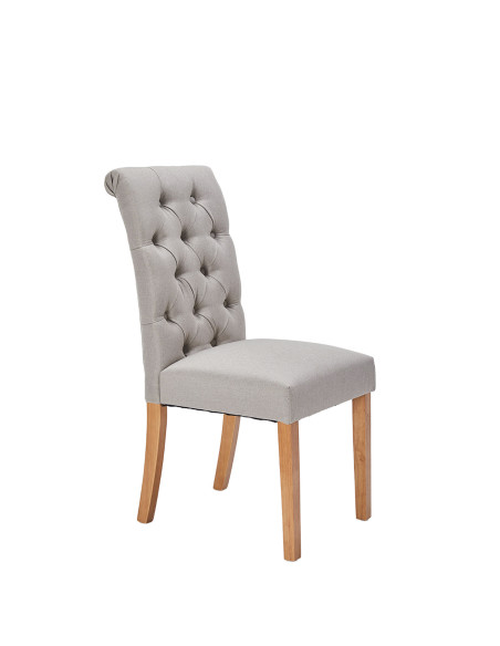 Silla comedor Jason beige set de 2