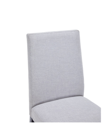Silla comedor Jules gris claro set de 2