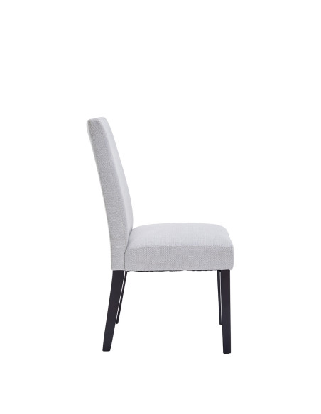 Silla comedor Jules gris claro set de 2