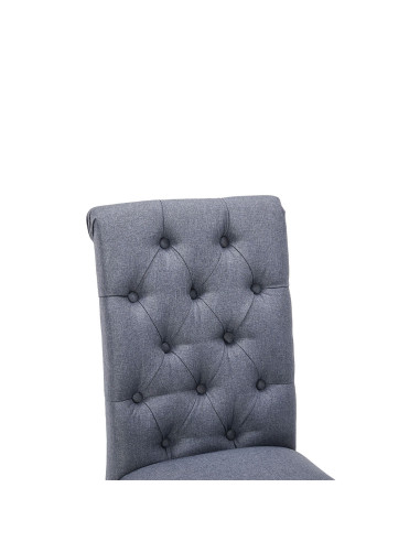 Silla comedor Jason gris set de 2