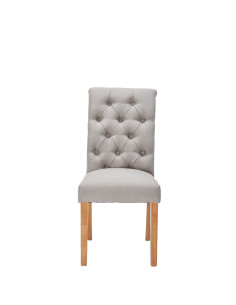 Silla comedor Jason beige set de 2