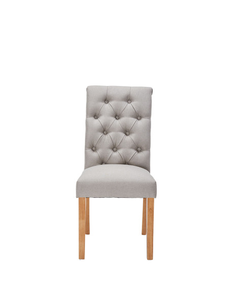 Silla comedor Jason beige set de 2