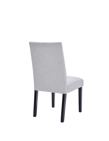 Silla comedor Jules gris claro set de 2
