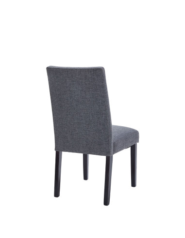 Silla comedor Jules gris oscuro set de 2