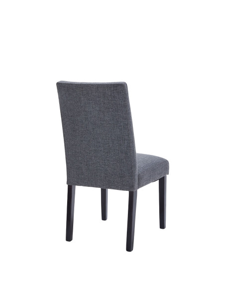 Silla comedor Jules gris oscuro set de 2