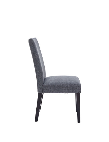 Silla comedor Jules gris oscuro set de 2