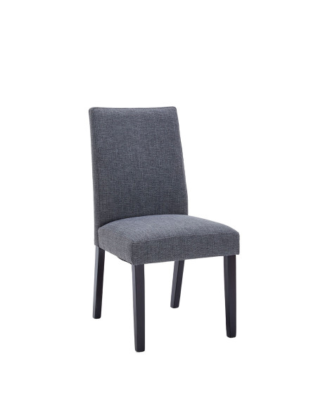 Silla comedor Jules gris oscuro set de 2