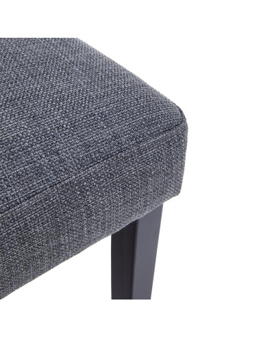Silla comedor Jules gris oscuro set de 2