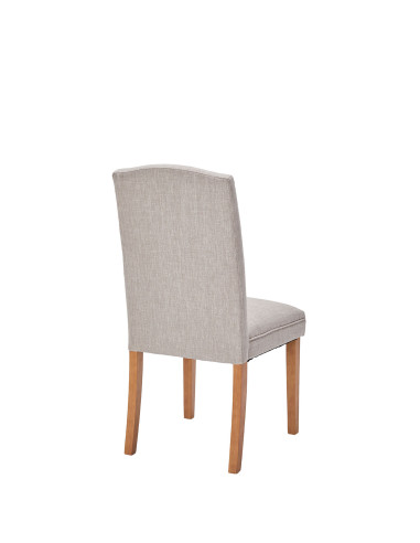 Silla comedor Lucy gris claro set de 2