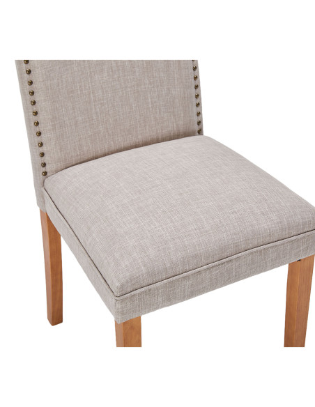 Silla comedor Lucy gris claro set de 2