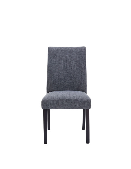 Silla comedor Jules gris oscuro set de 2