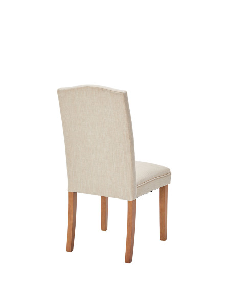 Silla comedor Lucy beige set de 2