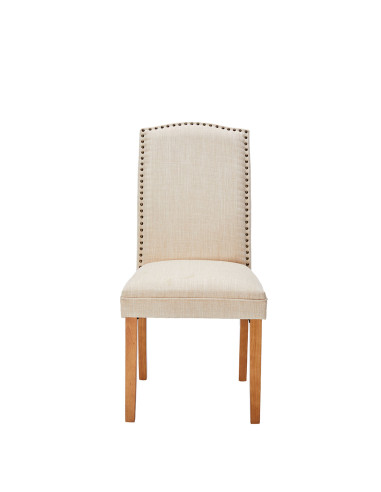 Silla comedor Lucy beige set de 2