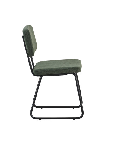 Silla Comedor Lyon Verde - Diseño Moderno y Sostenible