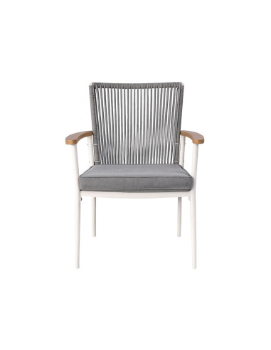 Silla comedor terraza Concord gris oscuro