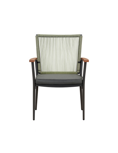 Silla comedor terraza Concord verde