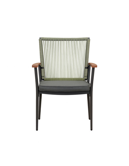 Silla comedor terraza Concord verde