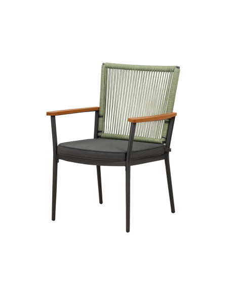 Silla comedor terraza Concord verde