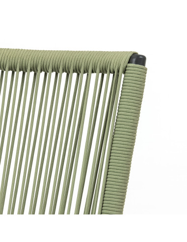 Silla comedor terraza Concord verde