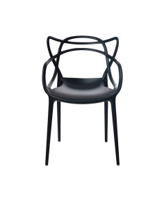 Silla PP Allegra Negro - Silla Moderna de Polipropileno