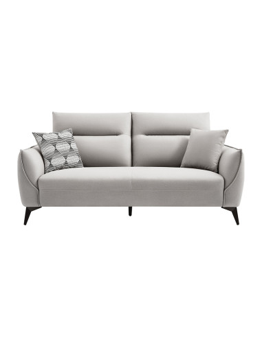 Sofá 3 cuerpos Vértice gris claro