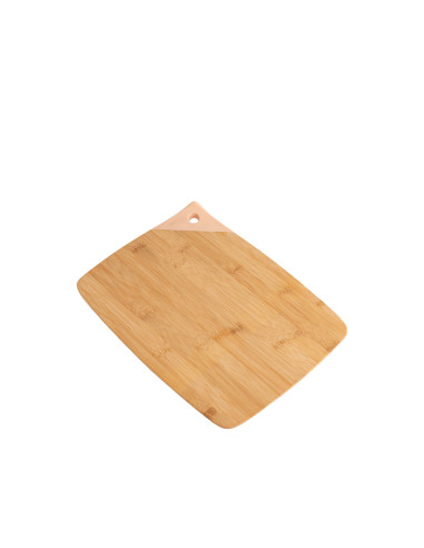 Tabla para Picar Moderna - Rosado y Turquesa - 32x22x2cm