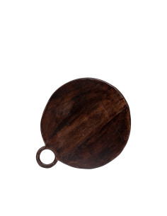 Tabla Redonda de Madera - Elegante y Rústica para Cocina