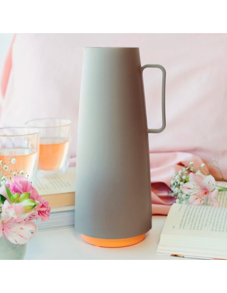 Termo 1Lt Beige - Revestimiento Antiadherente y Mango Antitérmico