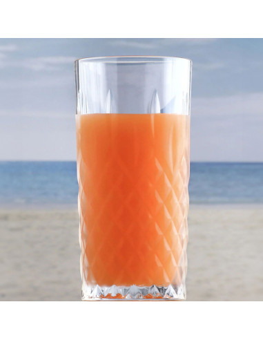 Vaso largo 356ml set de 6