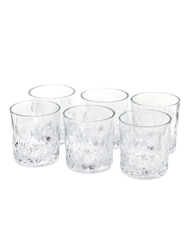 Vaso whisky 330ml set de 6