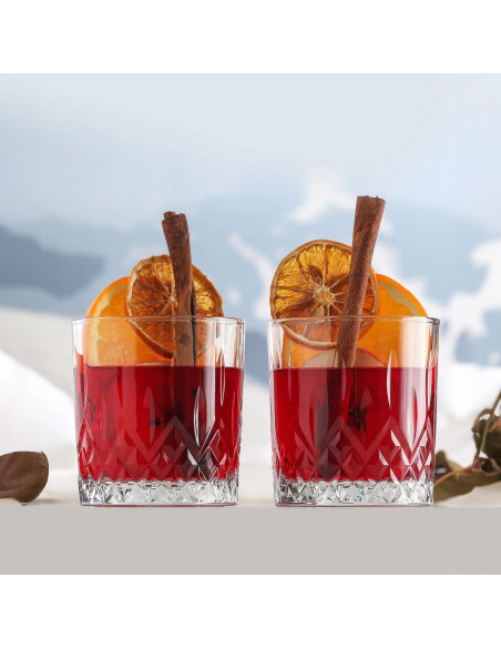 Vaso whisky 330ml set de 6