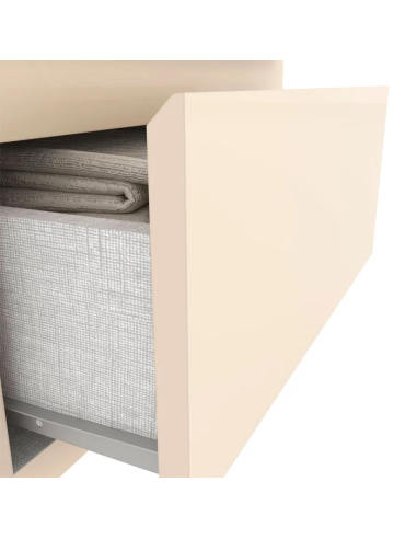 Velador Campeche Off White 48x39x65 cm - Dormitorio