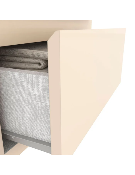 Velador Campeche Off White 48x39x65 cm - Dormitorio