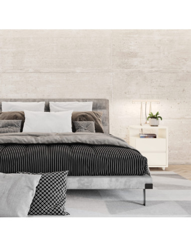 Velador Campeche Off White 48x39x65 cm - Dormitorio