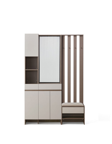 Zapatero multiuso Nara gris claro