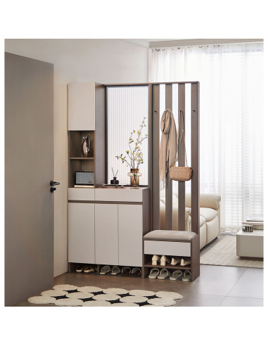 Zapatero multiuso Nara gris claro