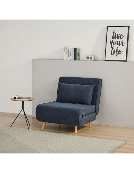 Futón Upsala azul edición touch