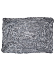 Individual yute azul 48x33cm