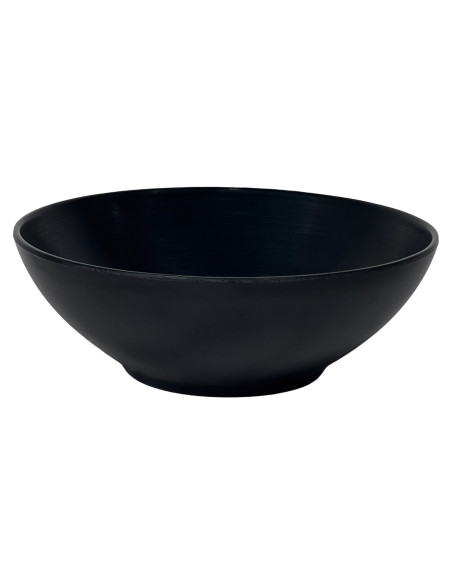 Bowl melamina 18,5x6,2cm negro