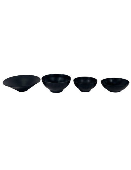 Bowl melamina 25,8x7,6cm negro