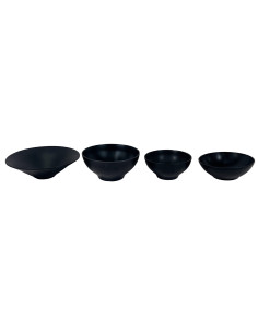 Bowl melamina 16,5x7,5cm negro 2