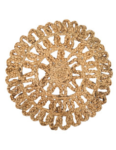 Individual yute ondas redondo 35cm