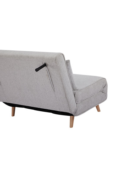 Futón Lugano gris claro