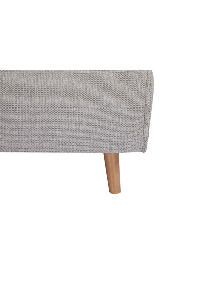 Futón Lugano gris claro