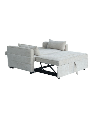 Sofá cama Bilbao gris claro