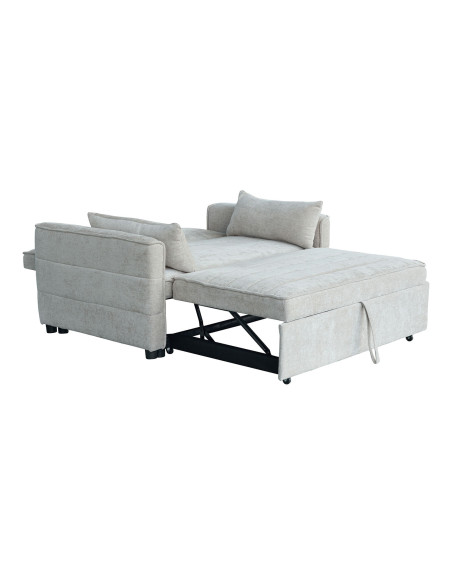 Sofá cama Bilbao gris claro
