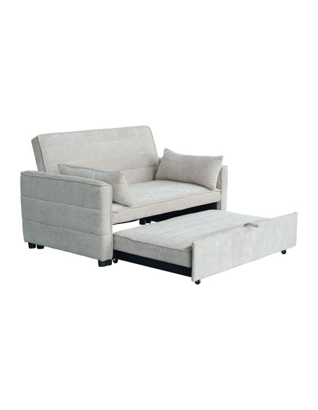Sofá cama Bilbao gris claro