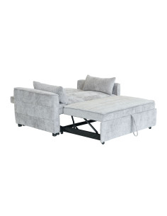 Sofá cama Bilbao gris oscuro 2