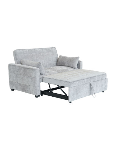 Sofá cama Bilbao gris oscuro