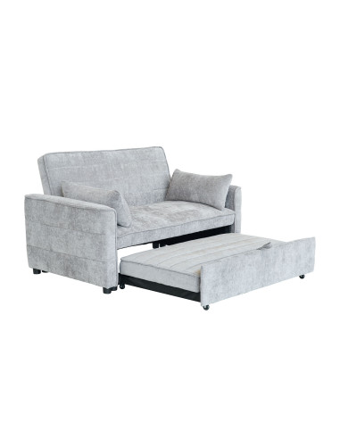 Sofá cama Bilbao gris oscuro